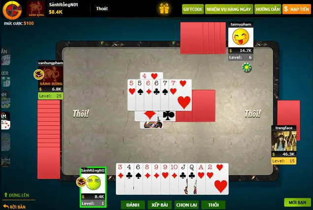 Mẹo chơi tiến lên tại i9bet